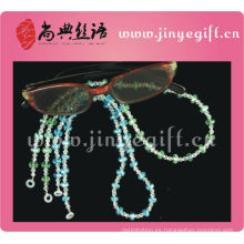 Brillante con cuentas de cristal de lectura Gbling Bling Glasses Chain